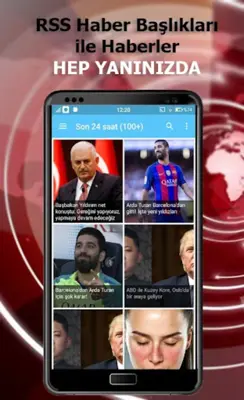 Son Dakika RSS Haber Okuyucu android App screenshot 6